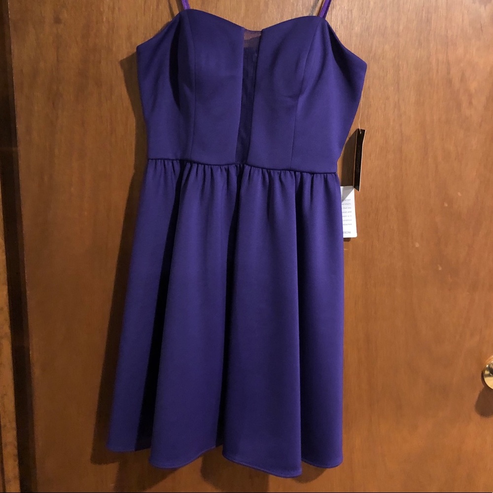 Purple dress